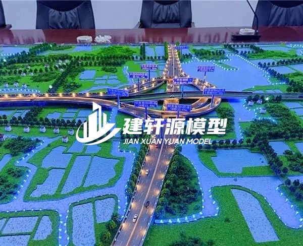 秀城高速公路沙盘定制